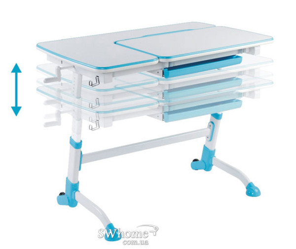 Парта-трансформер FunDesk Amare Blue-1