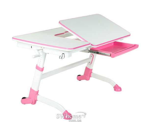 Парта-трансформер FunDesk Amare Pink-0