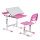 Комплект FunDesk Парта та стілець-трансформери Cantare Pink