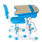 Комплект FunDesk Парта та стілець-трансформери Capri Blue-1-thumb