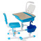 Комплект FunDesk Парта та стілець-трансформери Capri Blue-4-thumb