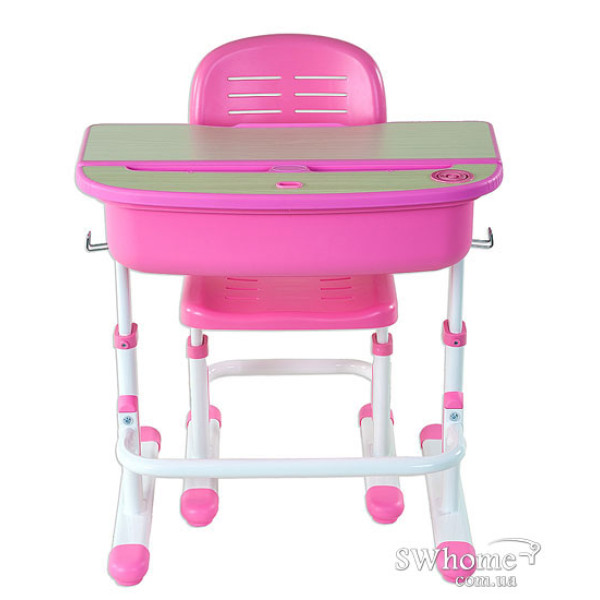 Комплект FunDesk Парта и стул-трансформеры Capri Pink-3