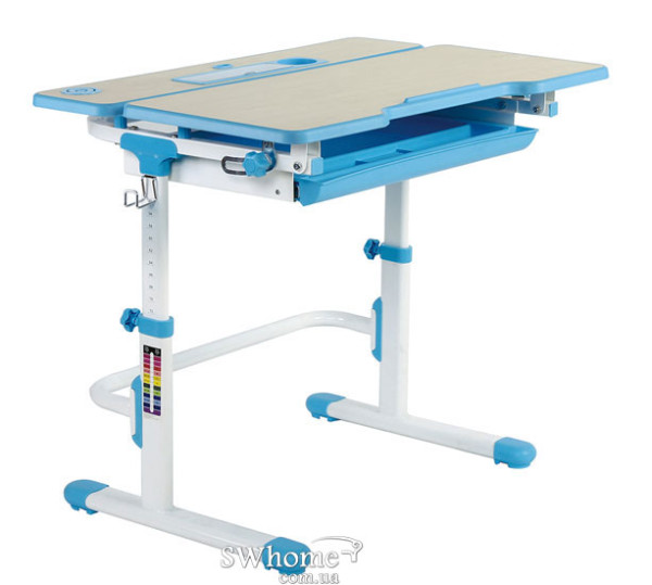 Парта-трансформер Lavoro L Blue-0