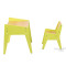 Комплект детской деревянной мебели парта и стульчик Fundesk Omino Green-3-thumb