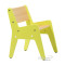 Комплект детской деревянной мебели парта и стульчик Fundesk Omino Green-8-thumb