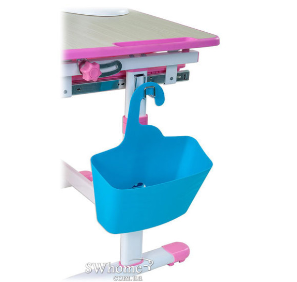 Комплект FunDesk Парта та стілець-трансформери Piccolino Pink-8
