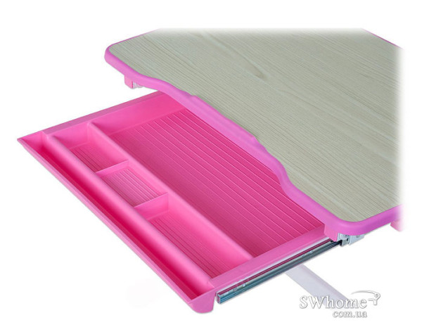 Комплект FunDesk Парта та стілець-трансформери Piccolino Pink-4