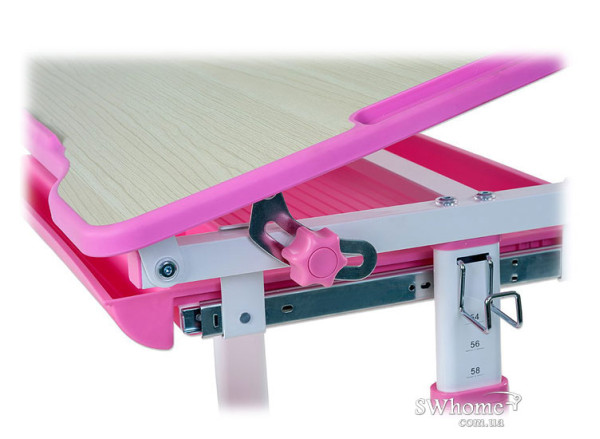 Комплект FunDesk Парта та стілець-трансформери Piccolino Pink-5