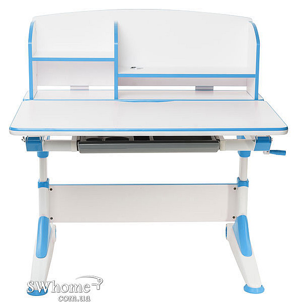 Парта-трансформер FunDesk Trovare із надбудовою Blue-0