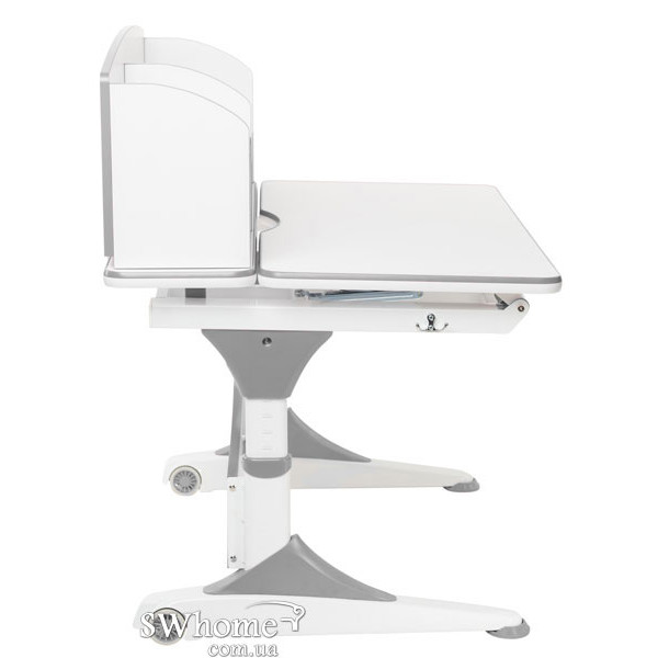 Парта-трансформер FunDesk Trovare с надстройкой Grey-3