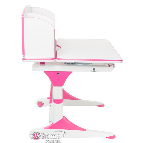 Парта-трансформер FunDesk Trovare с надстройкой Pink-3