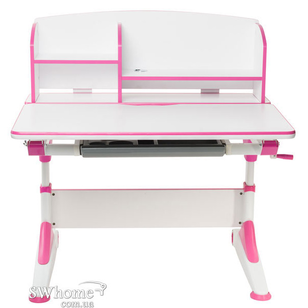 Парта-трансформер FunDesk Trovare с надстройкой Pink-0