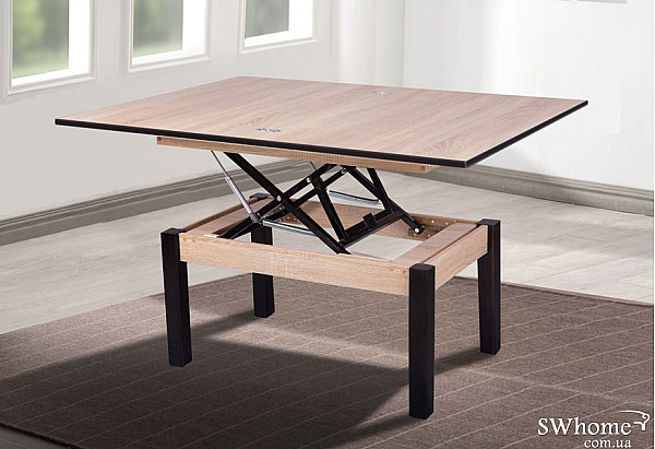 Стіл-трансформер Мікс-меблі Флай Дуб сонома-1
