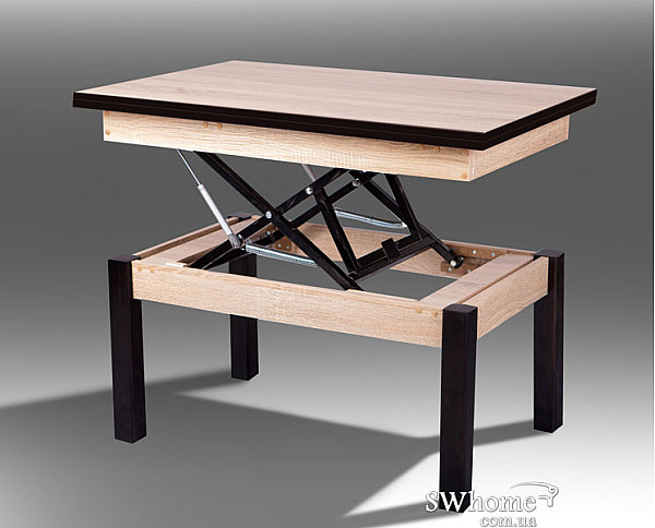 Стіл-трансформер Мікс-меблі Флай Дуб сонома-0