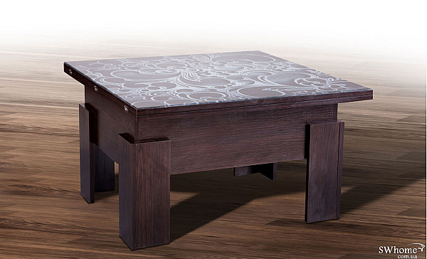 Стіл-трансформер Мікс-меблі Дельта Венге-магія-0