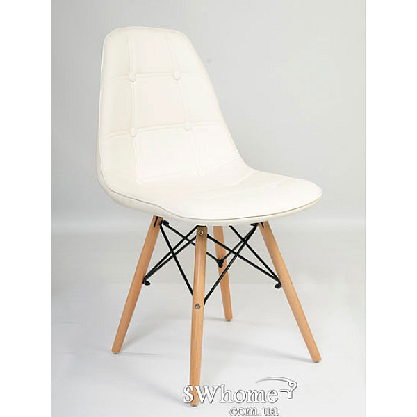 Стілець Onder Mebli Alex Білий Екошкіра-0