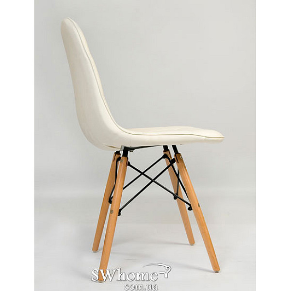 Стілець Onder Mebli Alex Білий Екошкіра-1