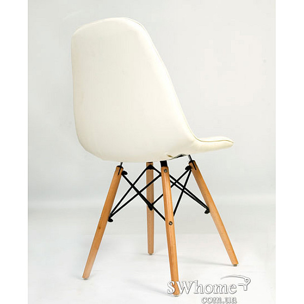 Стілець Onder Mebli Alex Білий Екошкіра-2