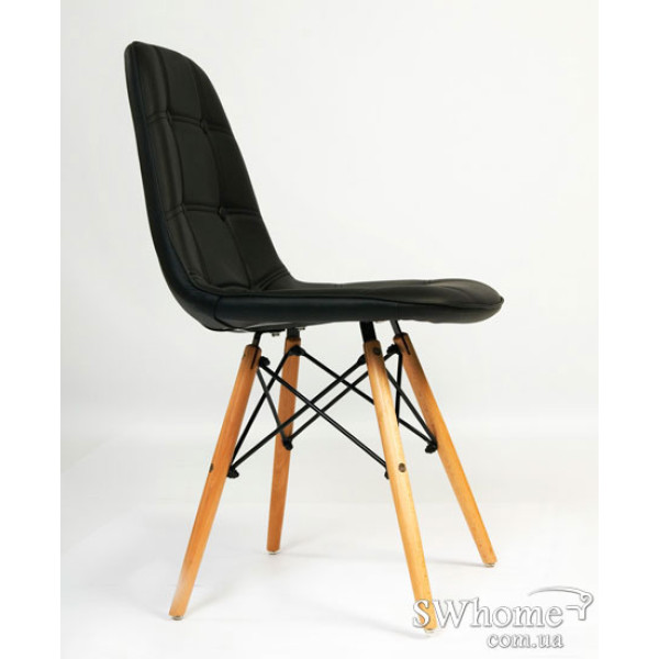 Стілець Onder Mebli Alex Чорний Екошкіра-1