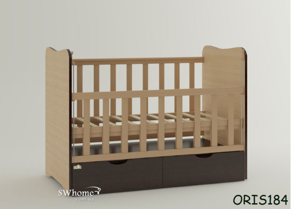 Дитяче ліжечко Oris Fiona Сосна Лоредо Комбі-0
