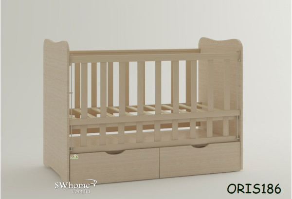 Детская кроватка Oris Fiona Дуб Молочный Детская кроватка Oris Fiona Дуб Молочный-0