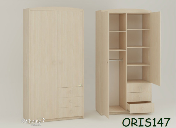 Детский шкаф Modern Marica Дуб Молочный Детский шкаф Modern Marica Дуб Молочный-0