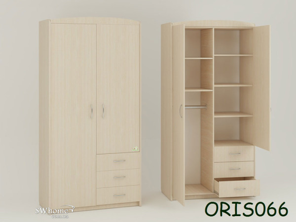 Дитяча шафа Modern Maya Дуб Молочний-0