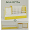 Детская кроватка-трансформер Oris Metida Бело-желтая-2-thumb