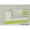 Детская кроватка-трансформер Oris Metida Бело-зеленая-0-thumb