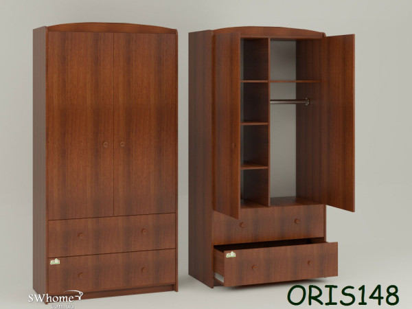 Детский шкаф Classik Marica Орех Лесной-0