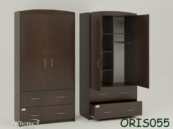 Дитяча шафа Classik Maya Сосна Лоредо Темна-0