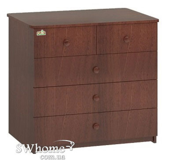 Комод Oris Ajax на 5 ящиків Горіх Лісовий Комод Oris Ajax на 5 ящиків Горіх Лісовий-0