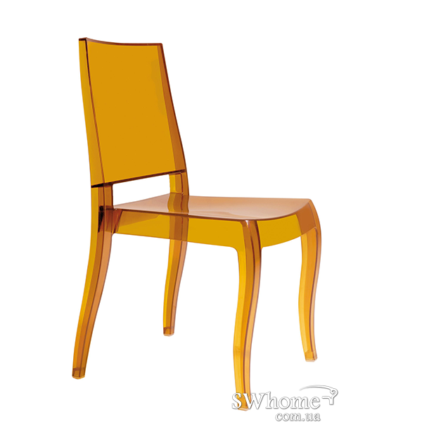 Стул Papatya Class-X Прозрачно-оранжевый-0