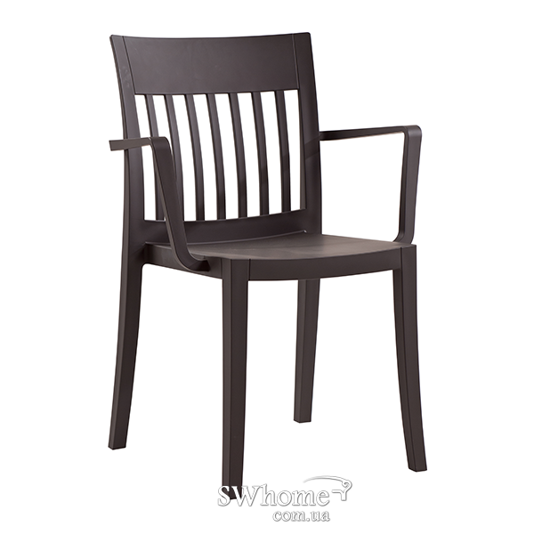 Стілець Papatya Eden-K Матово-коричневий-0