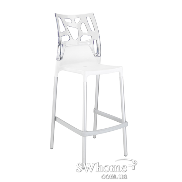 Барный стул Papatya Ego-Rock Bar Белый-0