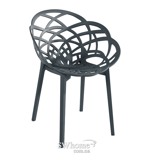 Стілець Papatya Flora Матово-сірий-0