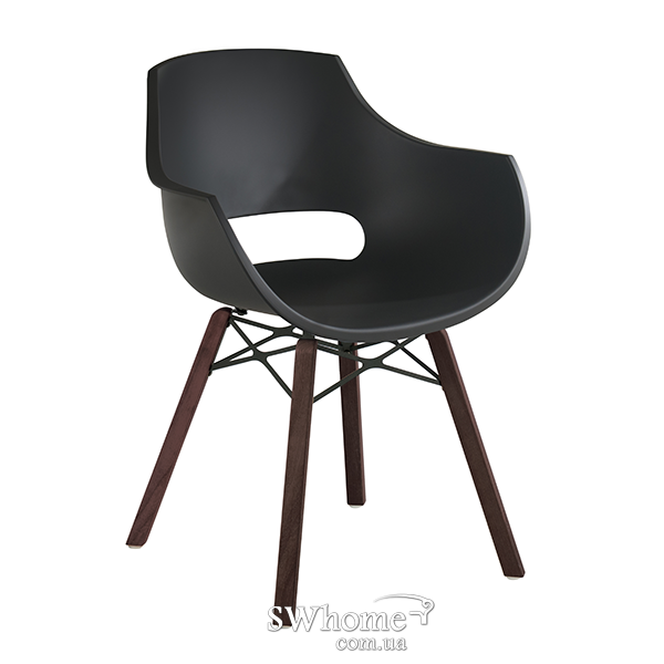 Стілець Papatya Opal Wox Iroko Матово-сірий-0