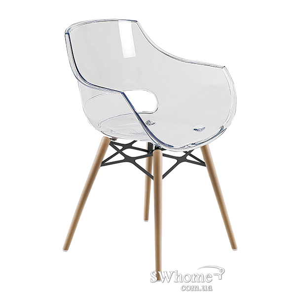 Стілець Papatya Opal Wox Прозорий-0