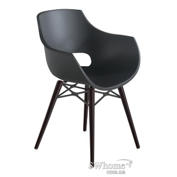 Стул Papatya Opal Wox Матово-серый 2-0