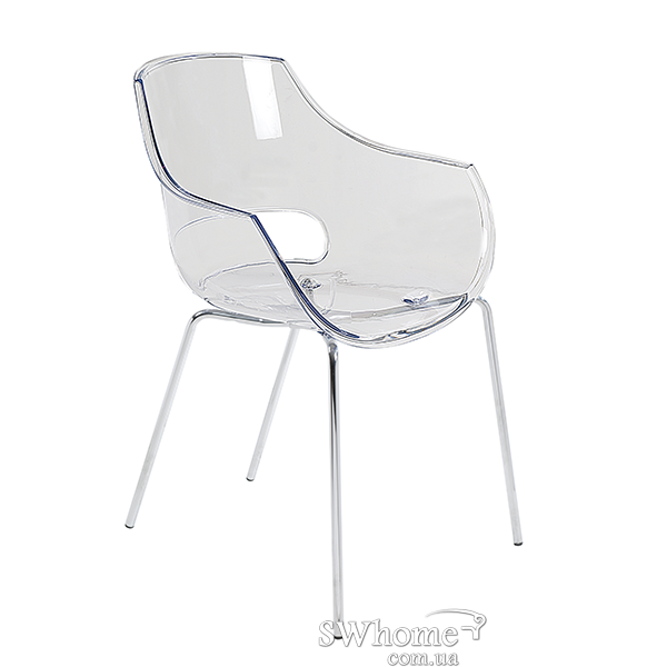 Стул Papatya Opal Прозрачный-0