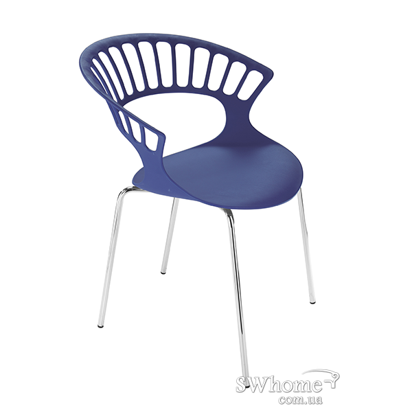 Стул Papatya Tiara Синий 3-0
