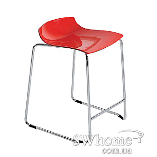 Барний стілець Papatya X-Treme Sled Червоний-0