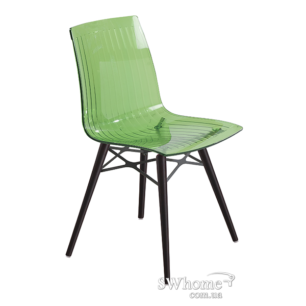 Стілець Papatya X-Treme Wox Прозоро-зелений-0