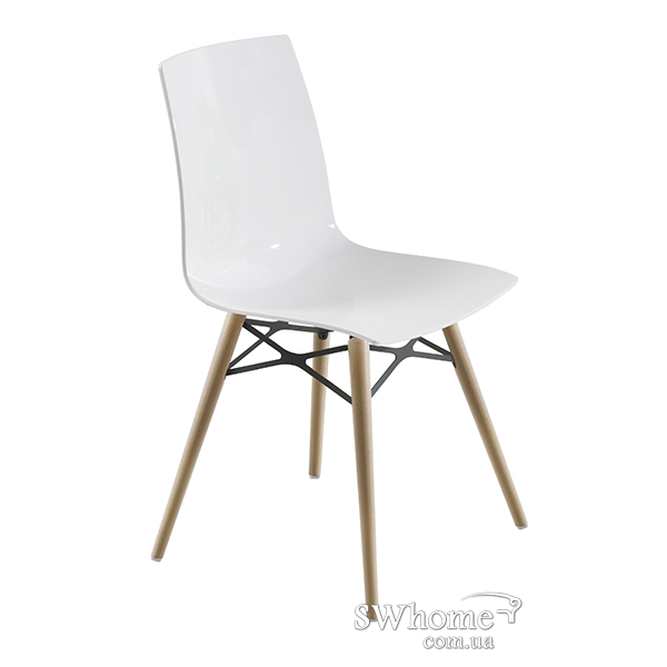 Стул Papatya X-Treme Wox Матово-белый 2-0