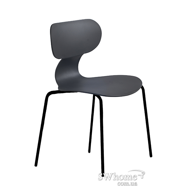 Стул Papatya Yugo-S Темно-серый 4-0