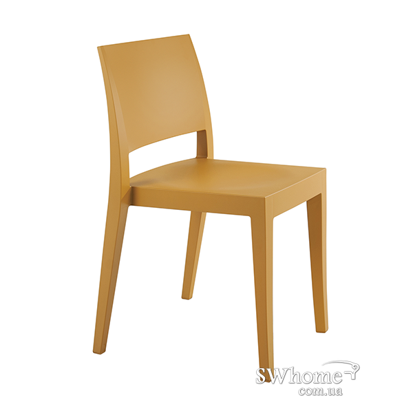 Стілець Papatya Gyza Матово-жовтогарячий-0
