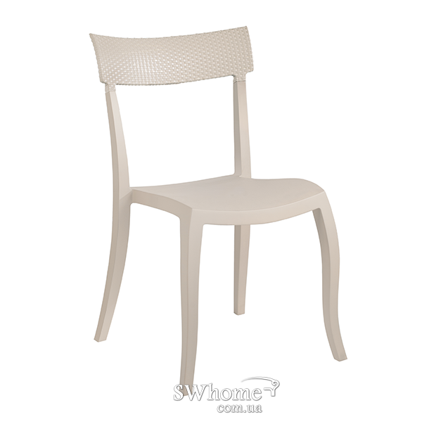 Стул Papatya Hera-SP Rattan Бежевый-0