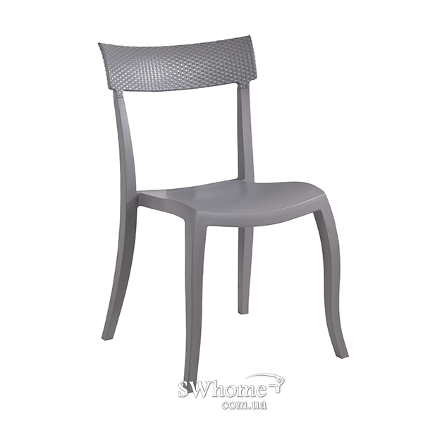Стілець Papatya Hera-SP Rattan Сірий-0