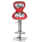 Барный стул SDM Рамзес С Красный-0-thumb
