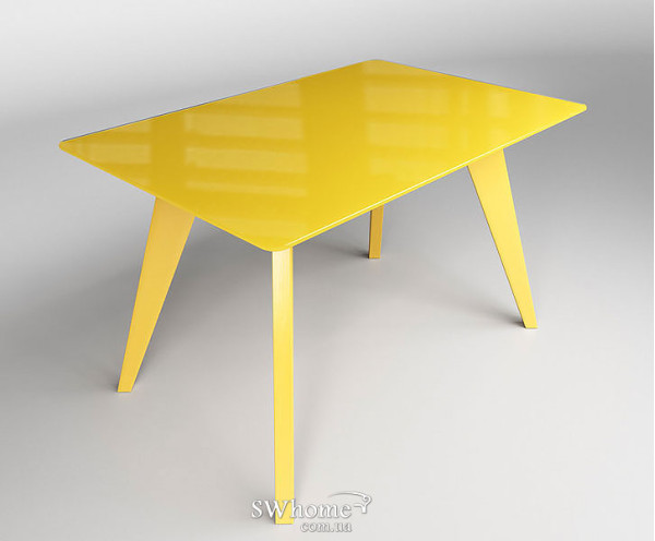 Стол обеденный Леонардо Желтый-0
